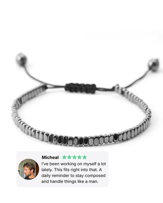 JURNIQS HEMATITE BRACELET